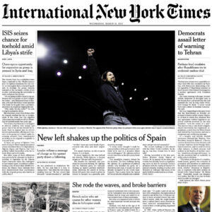 INT. NEW YORK TIMES