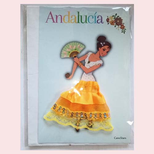 ANDALUCIA Traje Amarillo