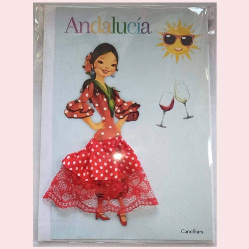 ANDALUCIA Traje Rojo