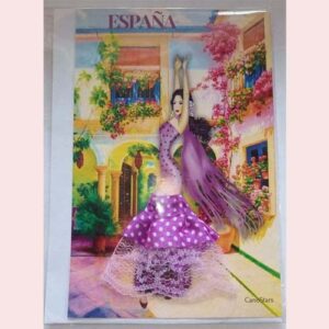 ESPAÑA Balcones Traje Morado